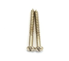001-8373-049 2 Genuine Fender Slotted 50s Tele Neck Pickup Mounting Screws