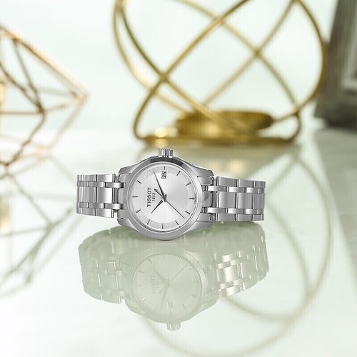 TISSOT Swiss Quartz Women's Watch Steel Strap Fashion T035.210.11.011.00 - Picture 12 of 12