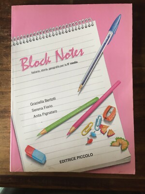 Blocknoten. Italienisch, Geschichte, Geographie für das II. Medium - Graziella Bertotti, S