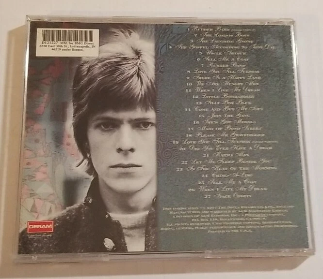Deram Anthology 1966-1968 by David Bowie (CD, 1997)