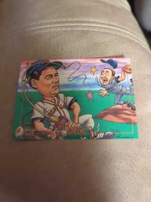 1993-95 Cardtoons Ted Williams The Splendid Spinner #69 HOF