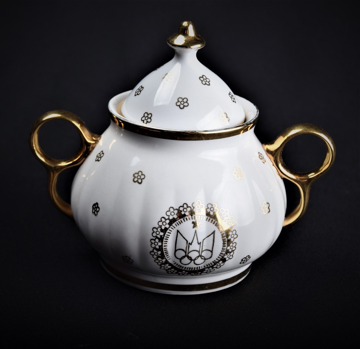 Drakkar En Porcelaine – Jeux Olympiques Moscou 1980 – Rare Collector