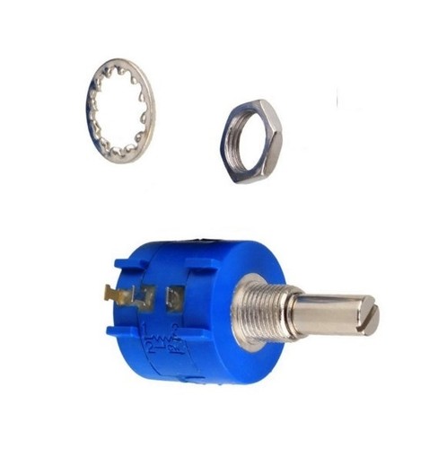 Test e misurazione Blu REFURBISHHOUSE 3590S-2-501L Resistore da 500 Ohm Ohm Potenziometro Test e misurazione Blu REFURBISHHOUSE 3590S-2-501L Resistore da 500 Ohm Ohm Potenziometro