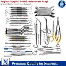 Dental Surgical Kits | Implant Periodontal Elevators Curettes Periotome & Tools