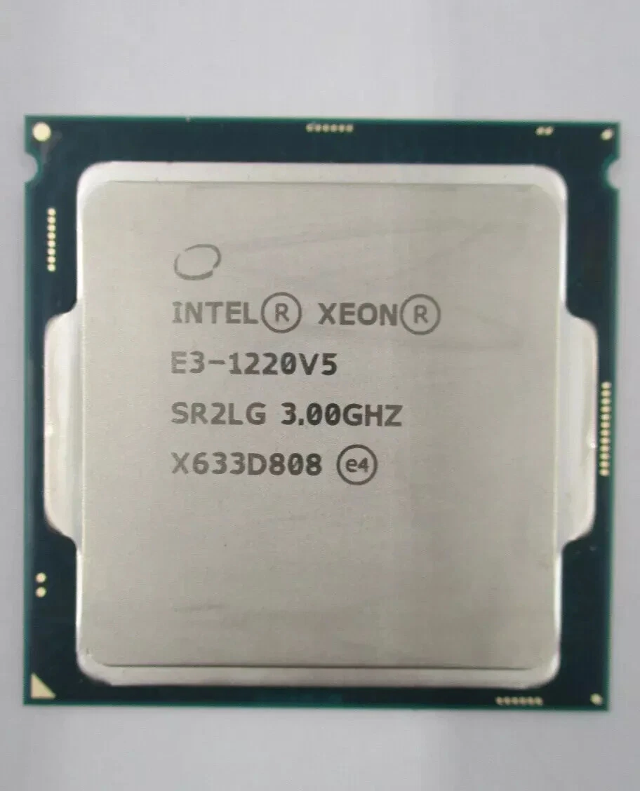 Intel Xeon E3-1220 V5 Processor Model Computer Processors (CPUs