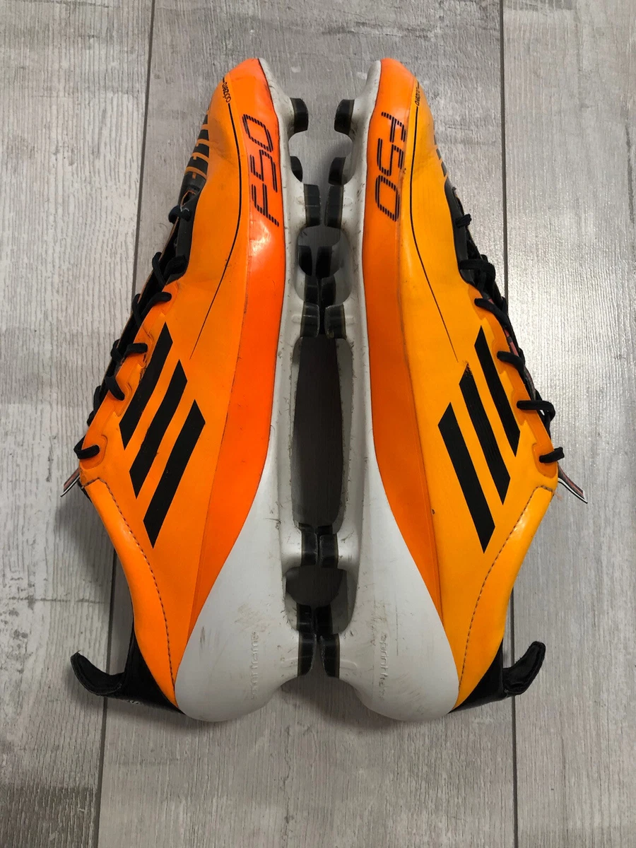 Adidas F50 Adizero Soccer Football Cleats Orange US11 UK10 1 2