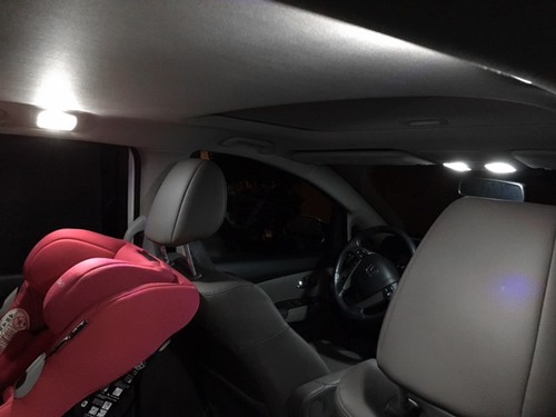 13 x bombillas interiores LED blancas para Honda Odyssey 2018 2019 2020 2021 2022 - Imagen 3 de 10