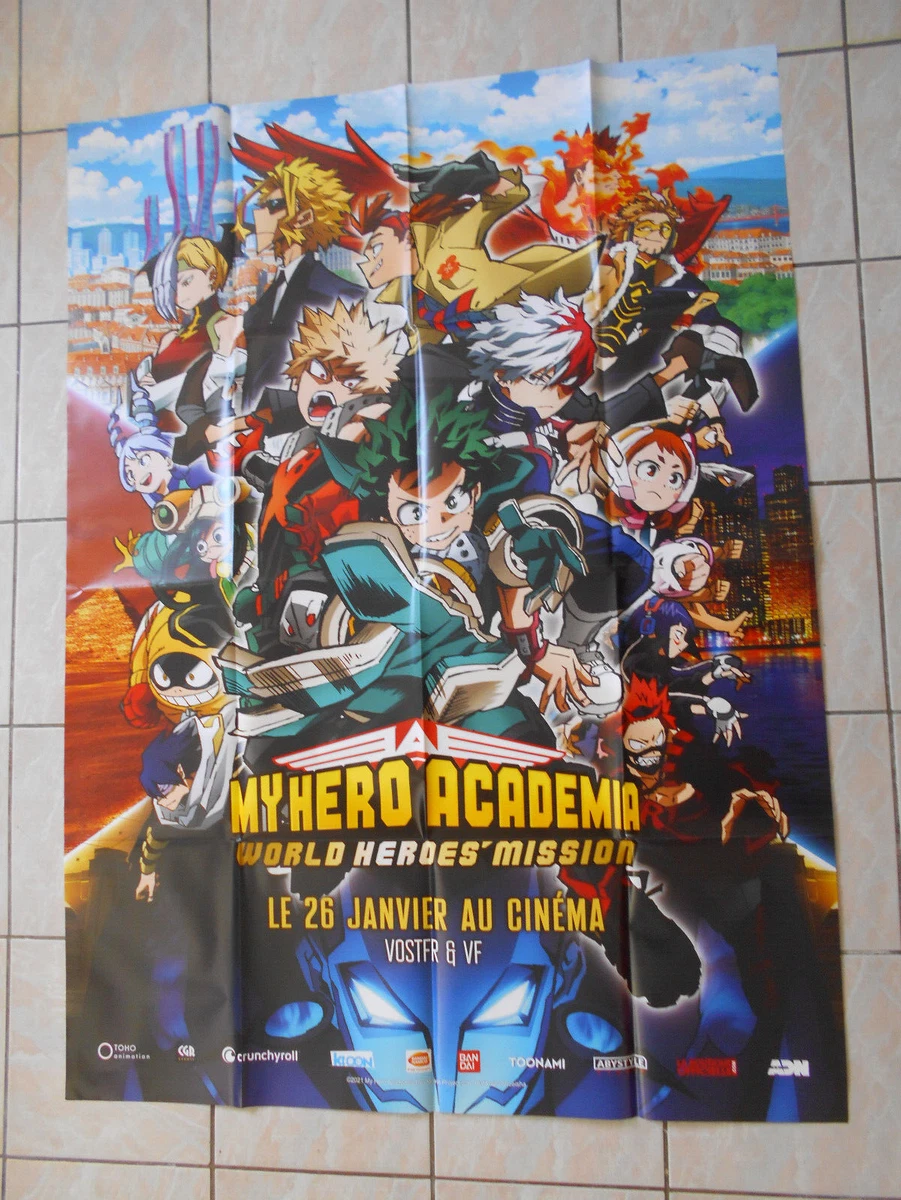 My Hero Academia World Mission Vostfr MY HERO ACADEMIA : WORLD HEROES ' MISSION - Kenji Nagasaki | eBay