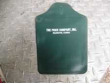 1970s Green Vinyl Plastic Auto Litter Bag The Price Co. Bradenton Florida