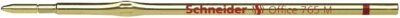 10 Schneider Office 765 M Kugelschreibermine Schneider Fave Office rot 176512