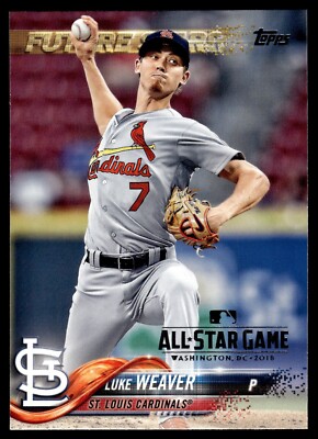 2018 Topps - Luke Weaver #593 Cardinals All Star Game Stamp SP