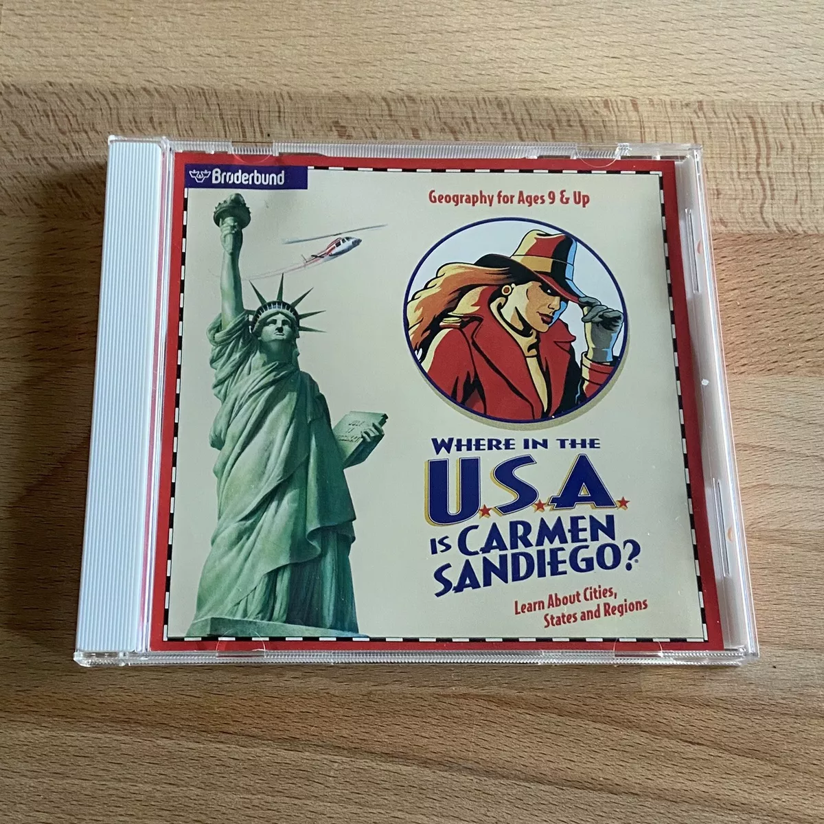 Where In The USA Is Carmen Sandiego? PC Game 1996