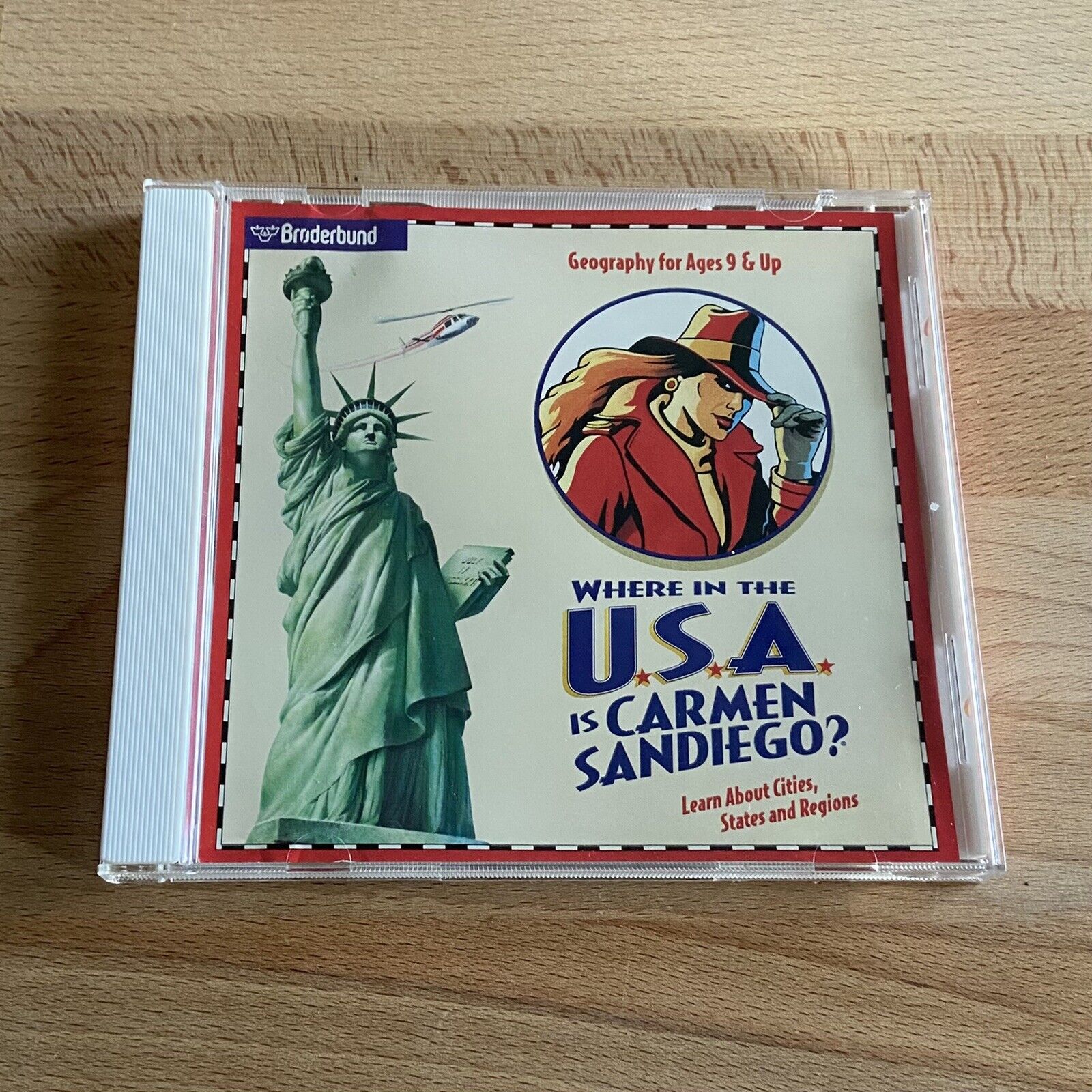 Where in the USA is Carmen Sandiego PC Game 