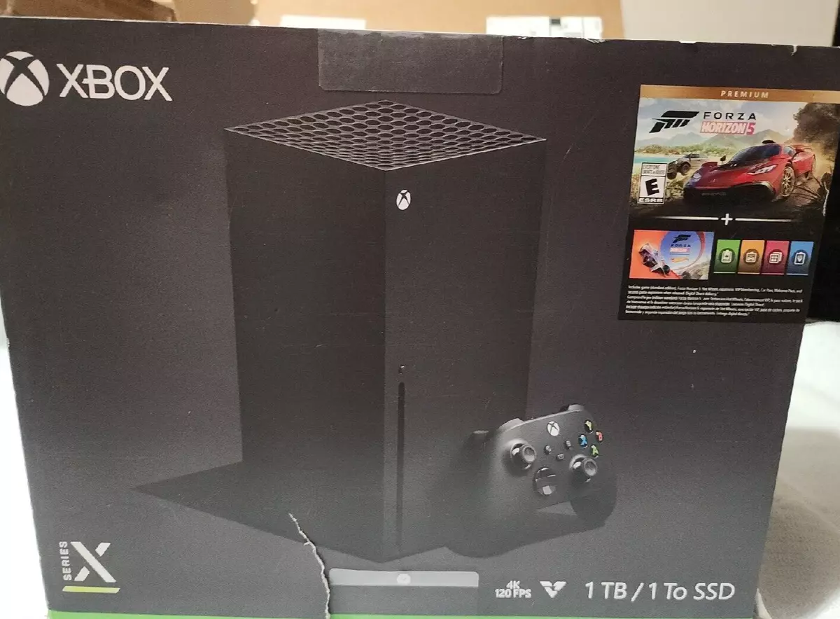 Microsoft Xbox Series X Gaming Console Bundle - 1TB SSD Black Xbox Console  and Wireless Controller with Forza Horizon 4 Full Game