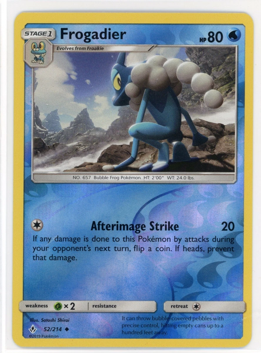 25+ Frogadier Pokémon TCG Cards for sale | Updated Oct 2026