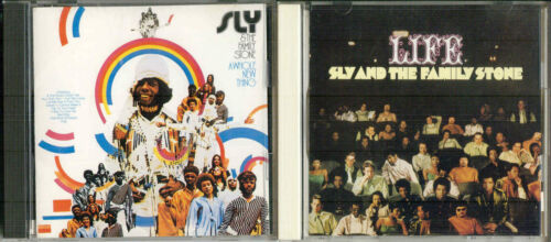 Sly & The Family Stone - A Whole New Thing + Life - Japanese Issue CDs - NO OBIs
