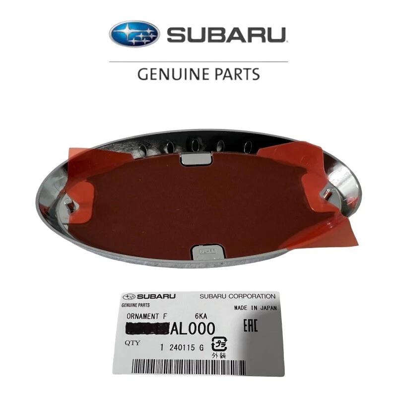 GENUINE OEM 19-21 SUBARU FORESTER STAR FRONT RADIATOR GRILLE EMBLEM NEW - Imagen 2 de 2