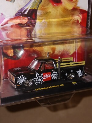 M2マシーン 1978 ダッジ・アドベンチュラー 150 コカ・コーラ New M2 Machines 2024 Christmas Coca-Cola 1978 Dodge Adventurer 150