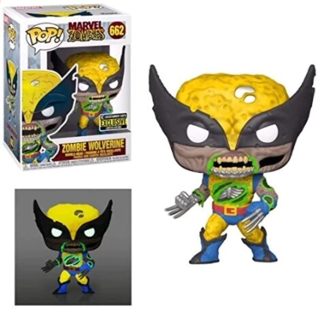 Funko POP! Marvel Zombie: Zombie Wolverine (GiTD) (Entertainment