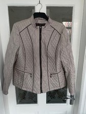 Gelco Ladies Grey Jacket/coat Size 18
