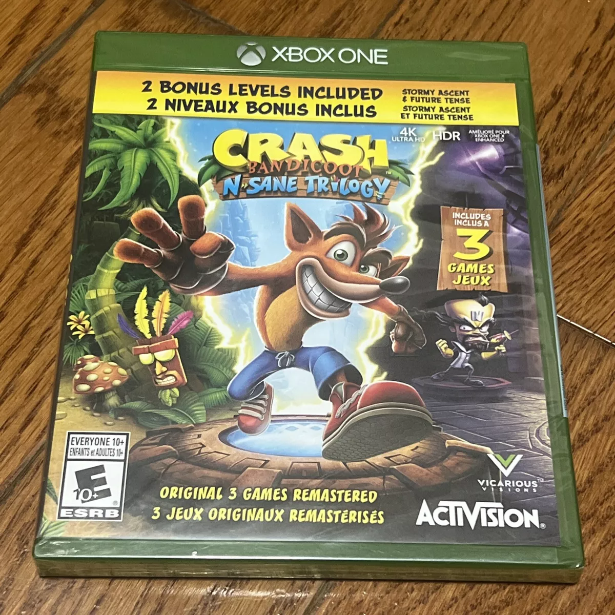 Crash bandicoot hotsell xbox one price