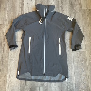 Adidas Myshelter Parka Waterproof Rain Jacket Gray Mens Size M MEDIUM $280  | eBay