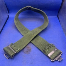 Genuine Webbing Belt British Army Issue Old Pattern Green - Max 36" Waist