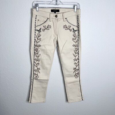 【Isabel marant】スリムフィットジーンズ Isabel Marant Jeans Women Size 4 36 Skinny Floral