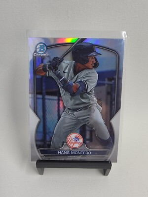 HANS MONTERO 2023 Bowman Chrome Draft Refractor #BDC-12 New York Yankees 
