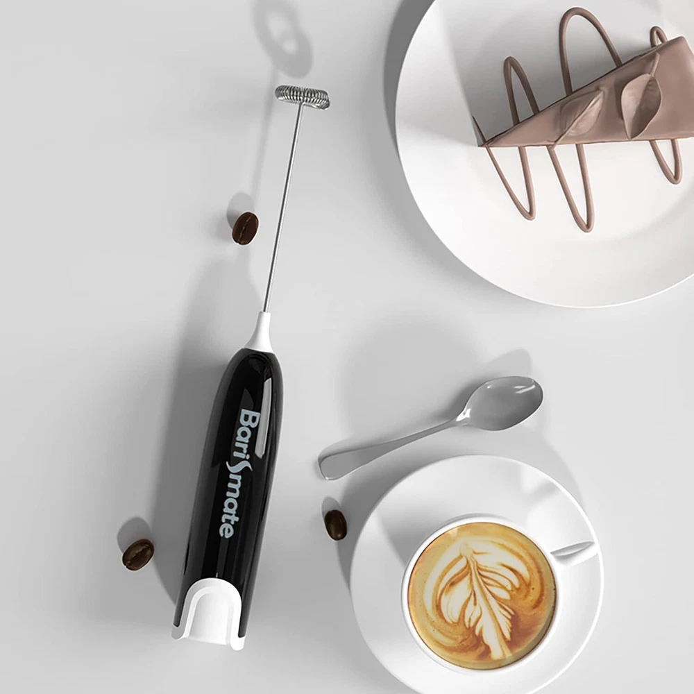 Milk Frother Handheld Electric For Matcha Coffee Mixer Foam Mini Machine Coffee