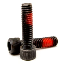 3/8"-16 x 3 1/4" (PT) Coarse Socket Hd Cap Screw Nylon Patch Black Oxide