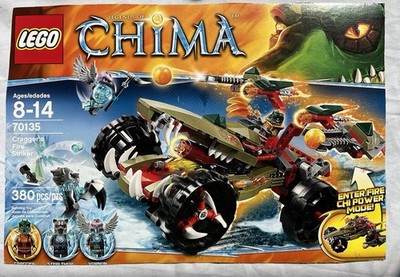 LEGO Legends of Chima Cragger's Fire Striker 70135 100% Complete w/Minifigures