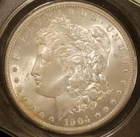 1904 O Morgan Silver Dollar PCGS MS-65