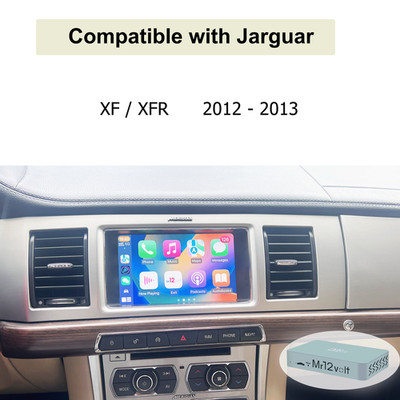Mr12Volt Apple CarPlay Android Auto Interface with DSP fits Jaguar XF 250 2012