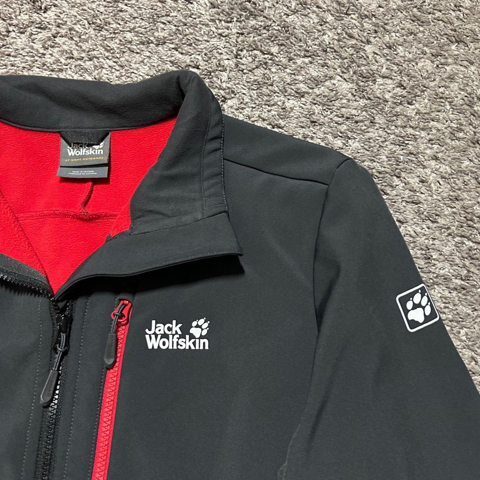 Jack Wolfskin Flexshield Jacket Softshell Full Zi… - image 2