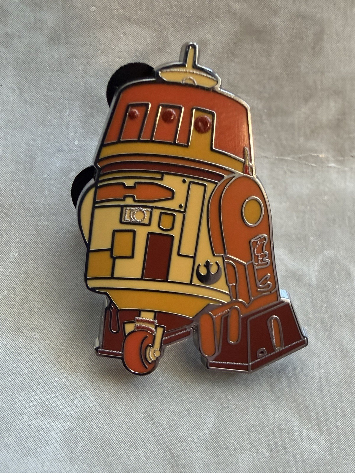 DLR Hidden Disney 2026 Wave B Orange Color Story Chopper - Disneyland Resort Pin