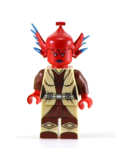 Tiplee Jedi Custom minifigure - CHIPPED HEAD (plz read) - Real Lego - star wars