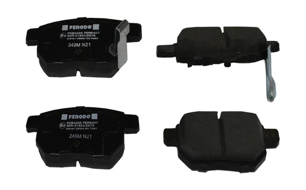 NEU - Ferodo FDB4335 Bremsbelagsatz, Scheibenbremse FüR Lexus Toyota-image