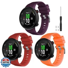 Watbro Compatible with Garmin Forerunner 45 band, Soft Silicone Sport Replace