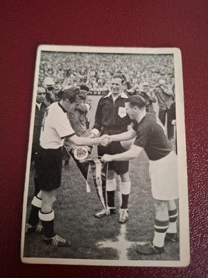 WM 1954 Fußball Aufkleber WS Verlag Finale Deutschland-Ungarn 3-2 04.07.1954