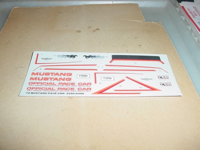 MONOGRAM----1979 MUSTANG INDY PACE CAR