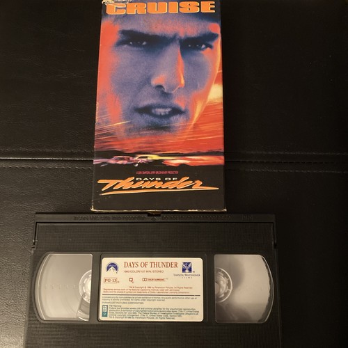 Days of Thunder 1991 VHS Good Smoke And Mold Free - Picture 4 of 4