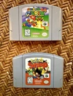 Super Mario 64 And Pokémon Snap Game Cartridges N64 Untested ￼￼