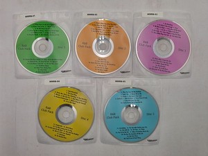 5 CDG KARAOKE R&B  CLUB PACK CDS Disc 1-5
