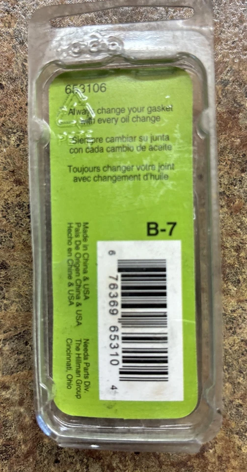 Tapón de drenaje de aceite Needa Parts M14-1.50 653106 para Ford Foto 2 de 2