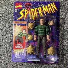 Hasbro Marvel Legends Spider-Man Sandman 6-inch Retro Card Action Figure