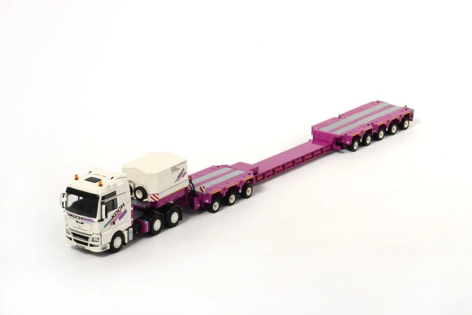 WSI truck models, MAN TGX XXL 6X4 Scheuerle Intercombi 3+3+2 Axle , KOCH - Image 2 of 4