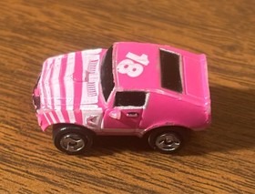 VTG Galoob Micro Machines Lot of 3 different race cars- red/pink/80s/90s GUC