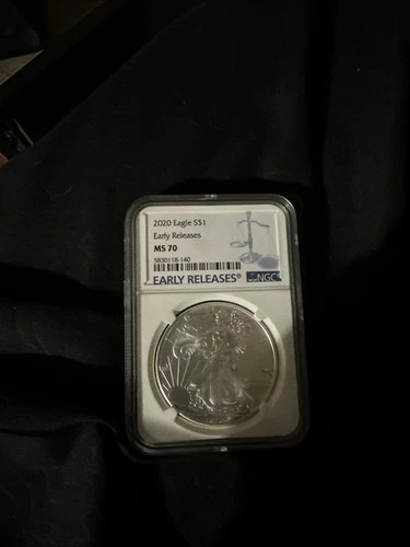 2020 American Silver Eagle MS-70 NGC (Early Releases)