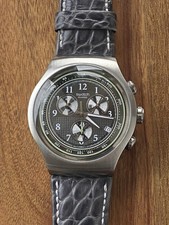 SWATCH Irony Chrono YOS413 Your Turn 2007 Vintage Swiss Men's Watch - Working 